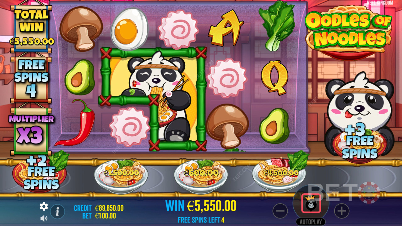 Recenzja Oodles of Noodles przygotowana przez BETO Slots
