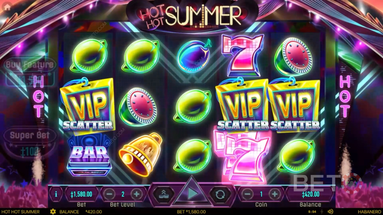 Recenzja Hot Hot Summer od BETO Slots