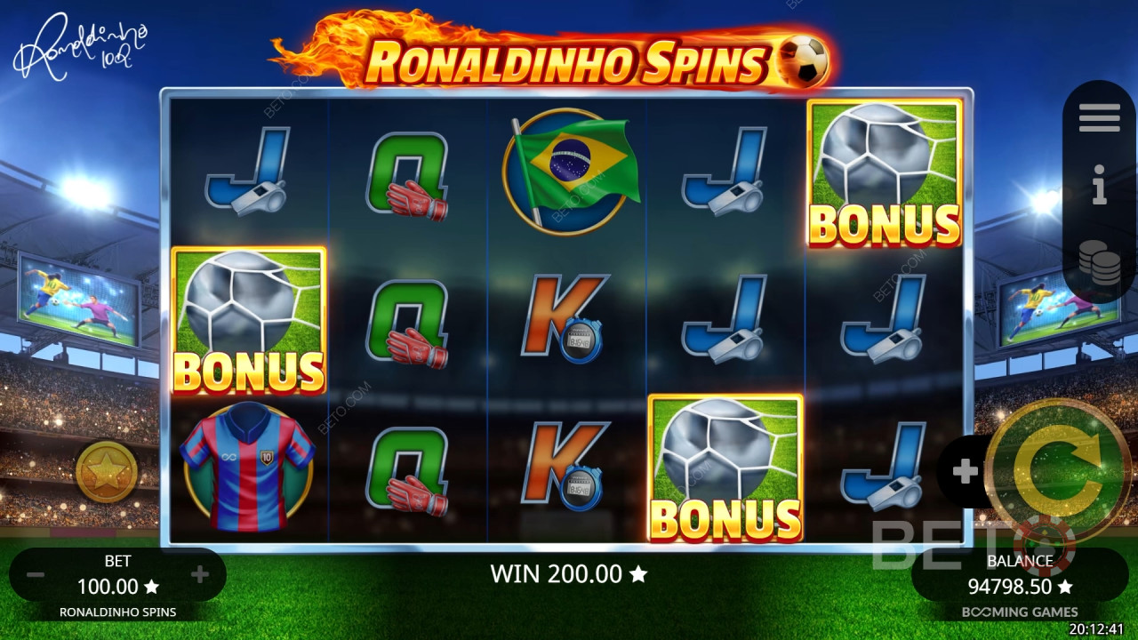 Ronaldinho Spins Graj Za Darmo