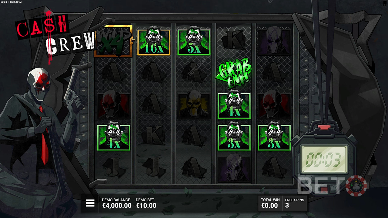 Recenzja Cash Crew od BETO Slots