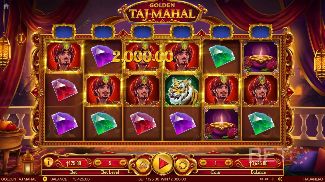 Recenzja Golden Taj Mahal od BETO Slots