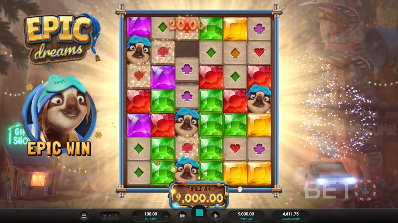 Recenzja Epic Dreams od BETO Slots