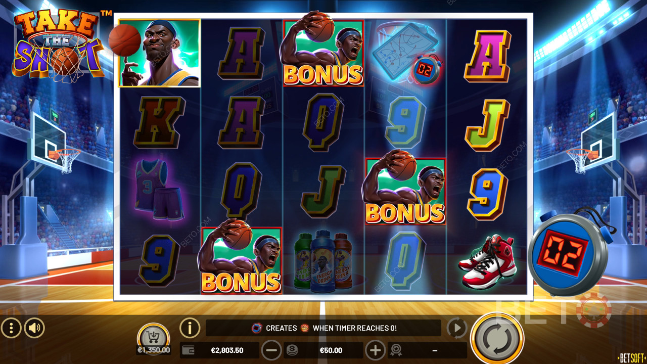Recenzja Take The Shot od BETO Slots