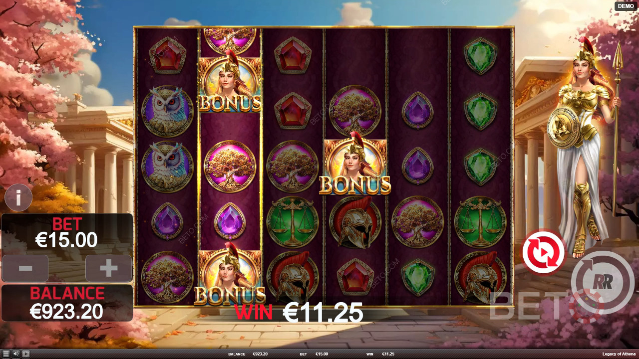 Recenzja Legacy of Athena od BETO Slots