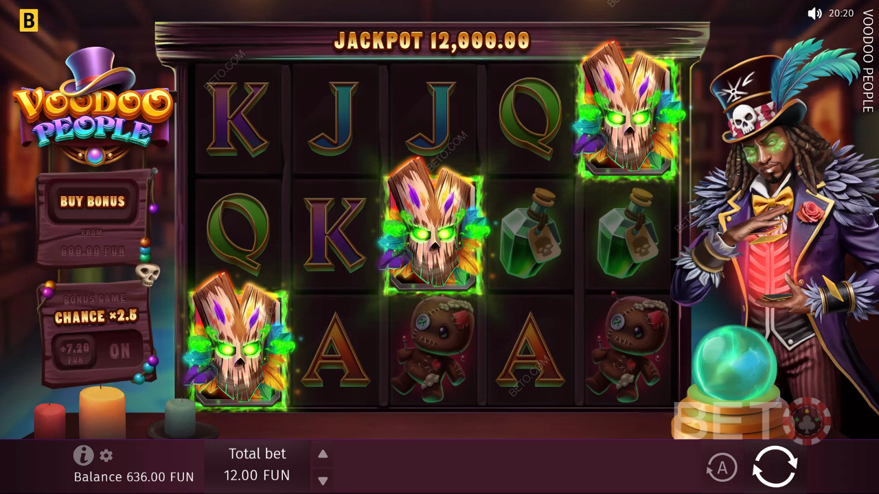 Recenzja Voodoo People od BETO Slots