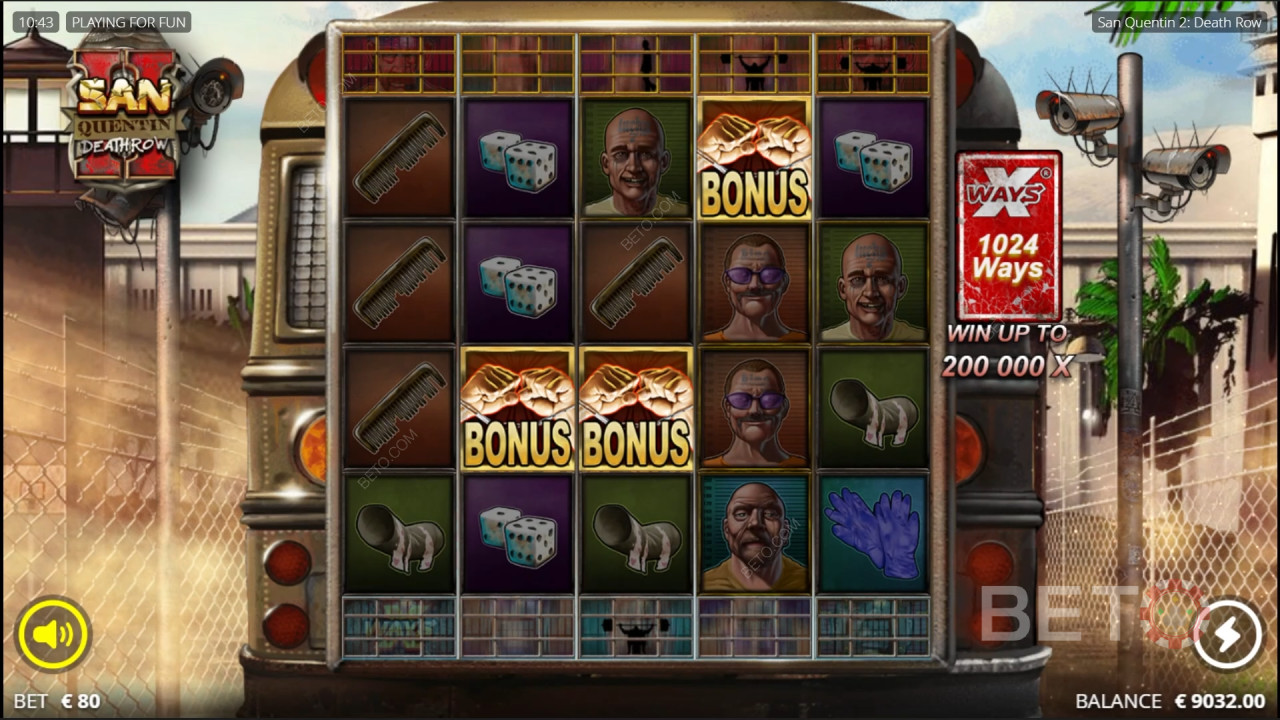 San Quentin 2 Recenzja BETO Slots