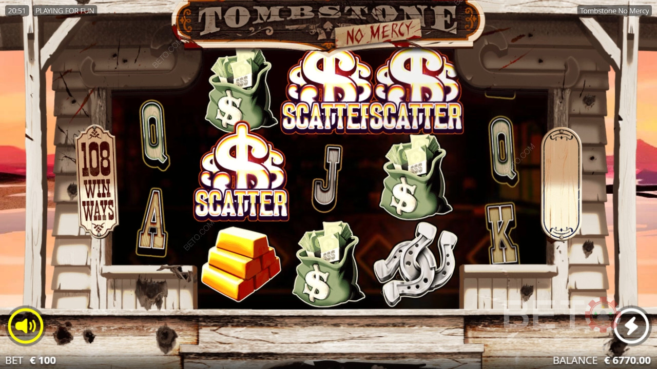 Recenzja Tombstone No Mercy od BETO Slots