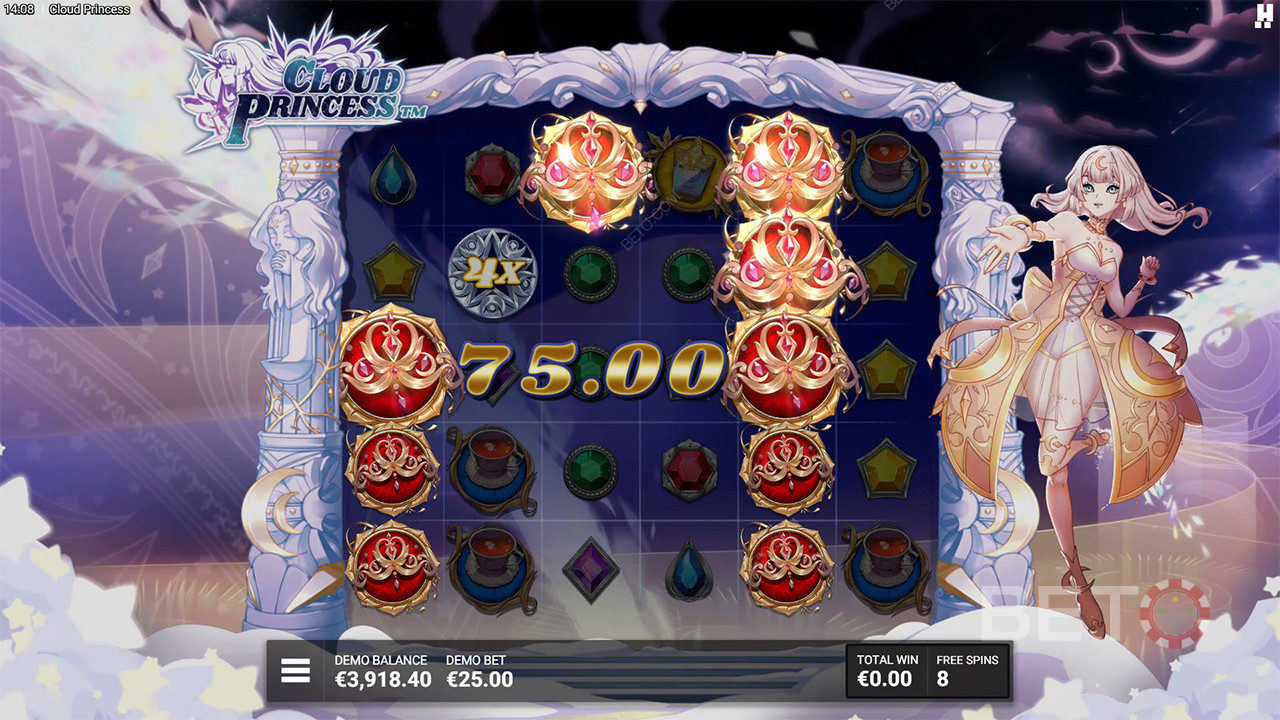 Recenzja Cloud Princess od BETO Slots