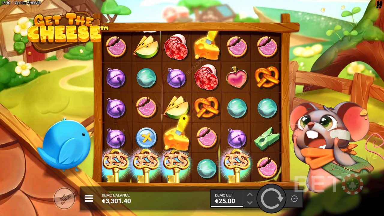 Recenzja Get The Cheese od BETO Slots