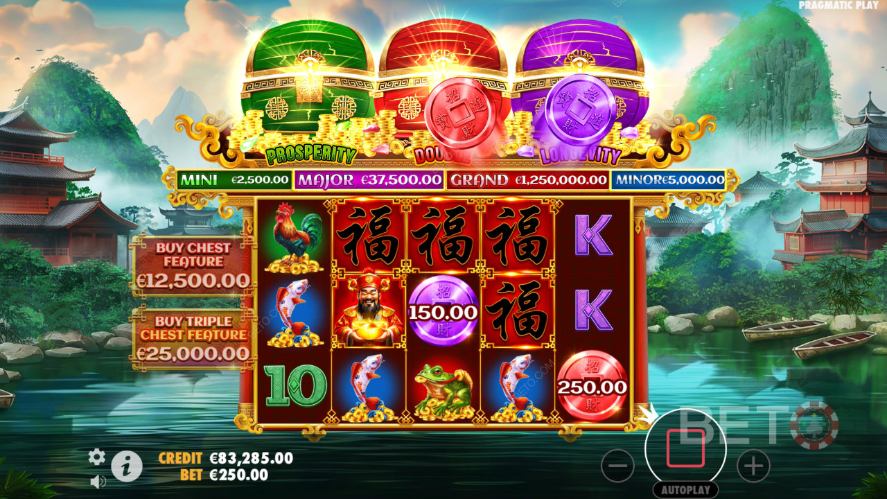 Recenzja Chests of Cai Shen od BETO Slots