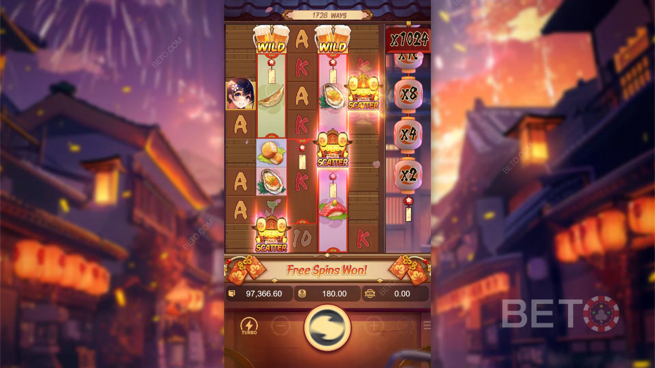 Recenzja Oishi Delights przygotowana przez BETO Slots