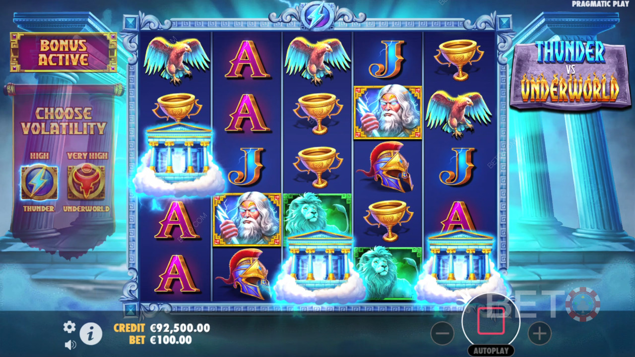 Recenzja Thunder vs Underworld od BETO Slots