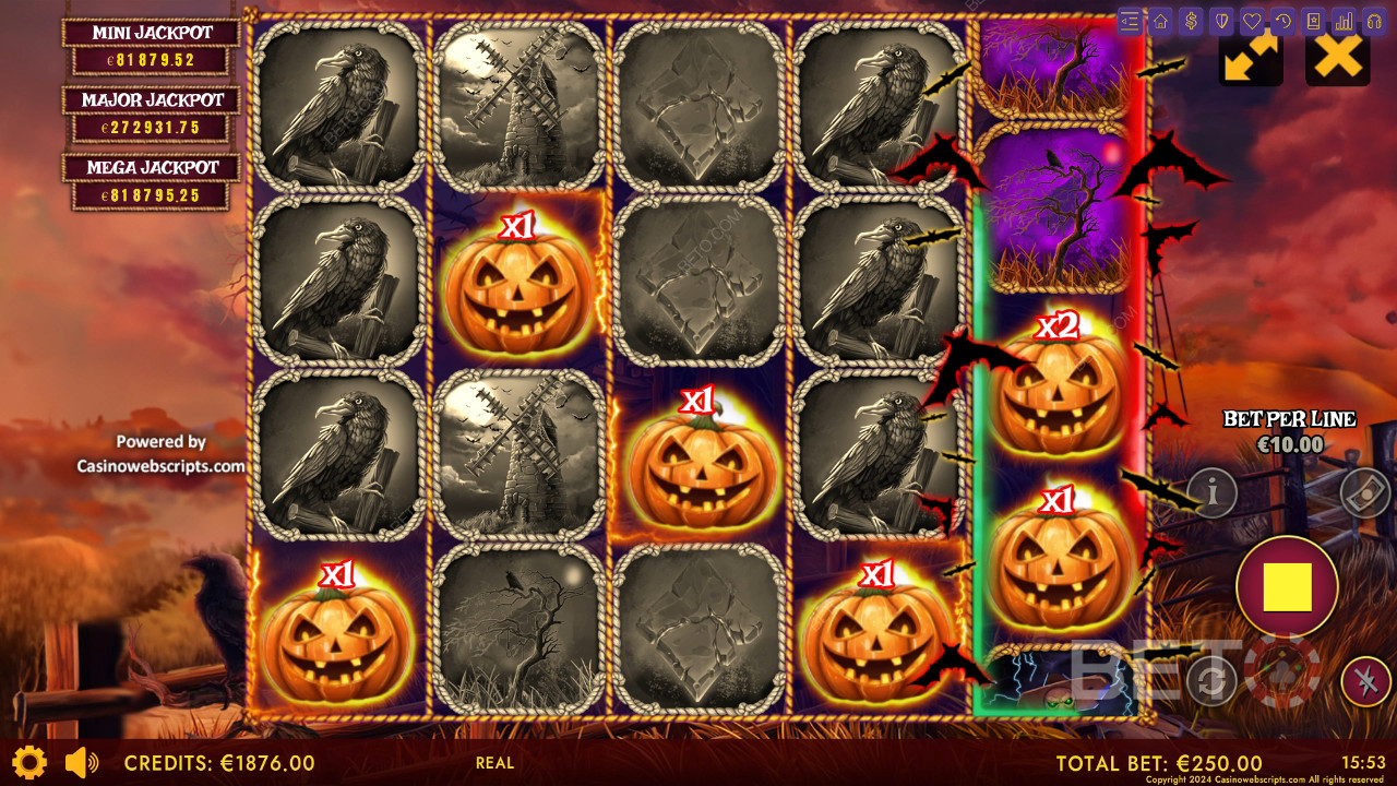 Haunted Haystacks - Spooky Hold and Win Graj Za Darmo