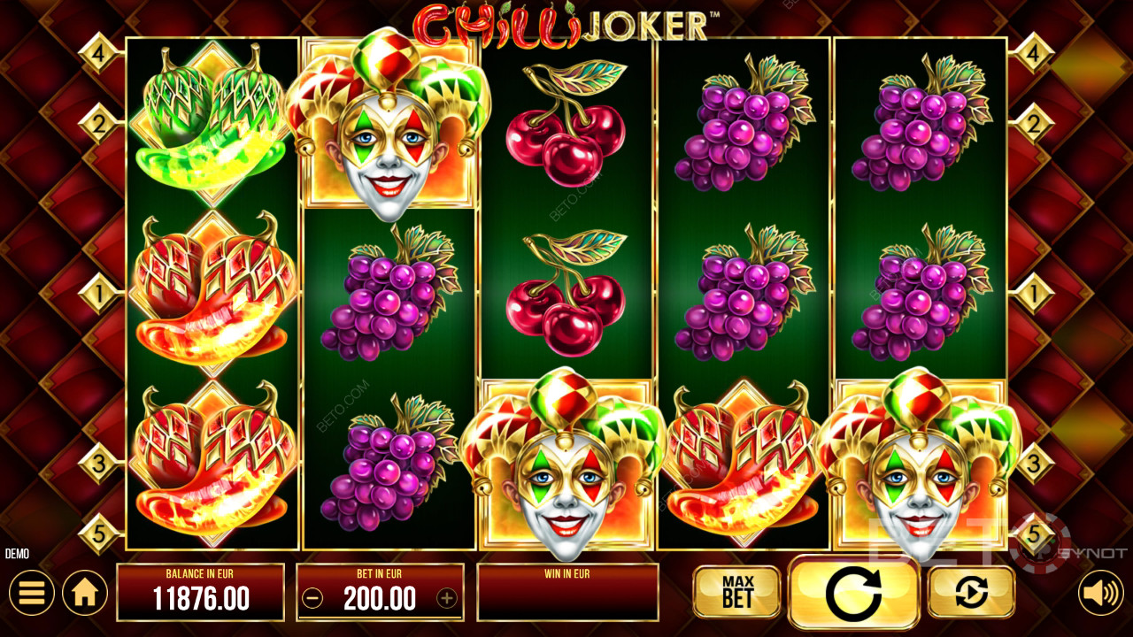 Recenzja Chilli Joker od BETO Slots
