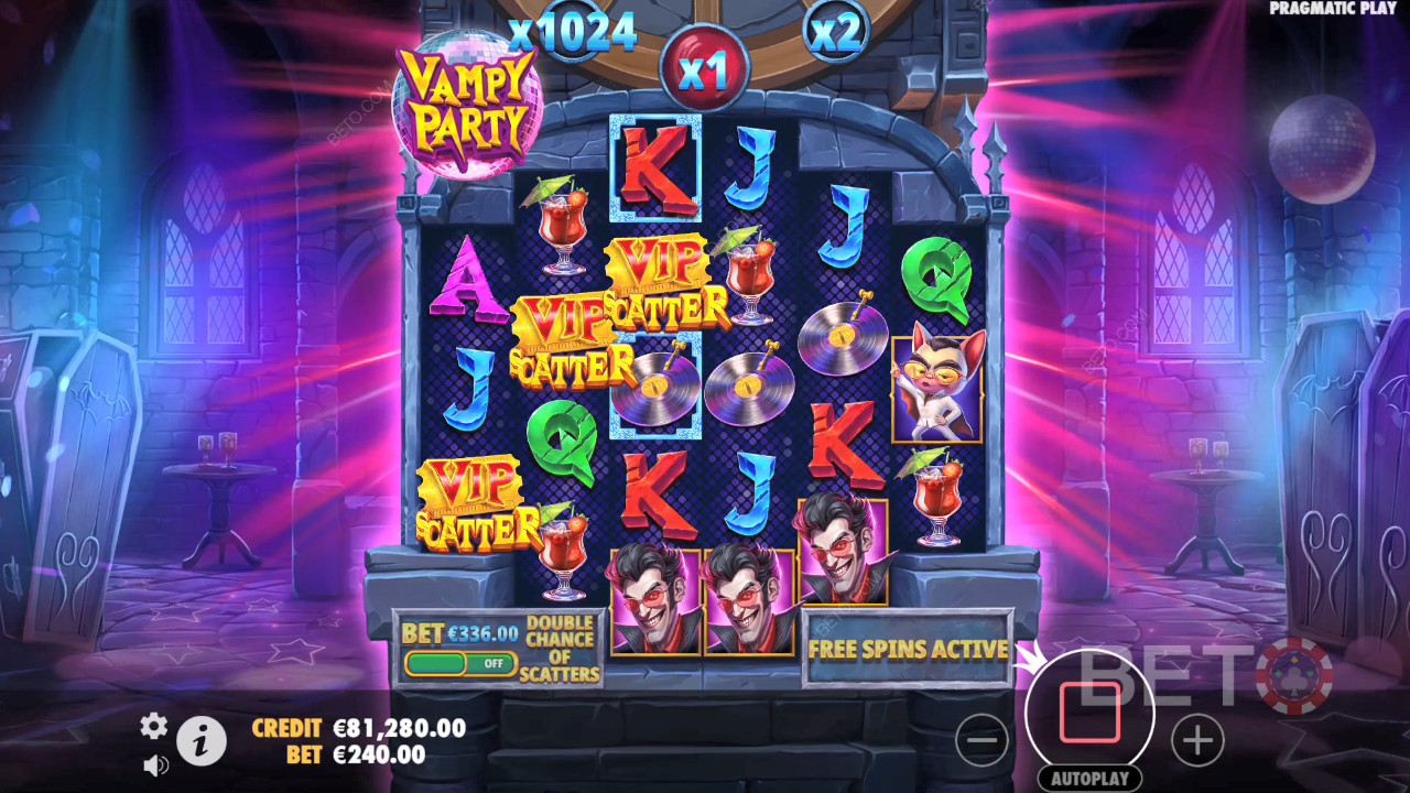 Recenzja Vampy Party od BETO Slots