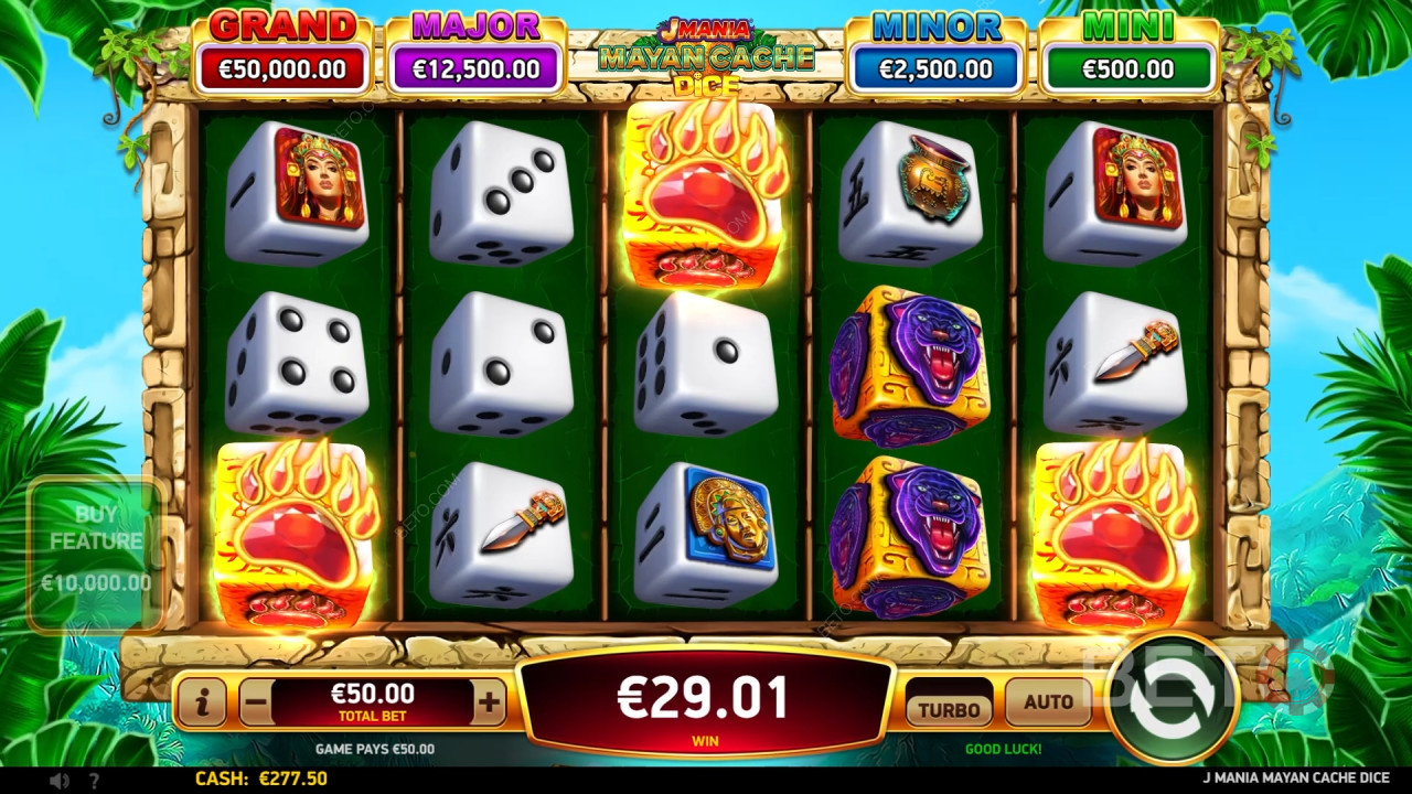 J Mania Mayan Cache Dice Graj Za Darmo