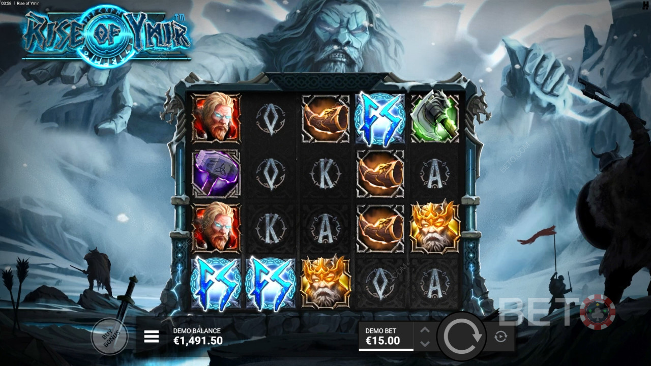Recenzja Rise of Ymir od BETO Slots