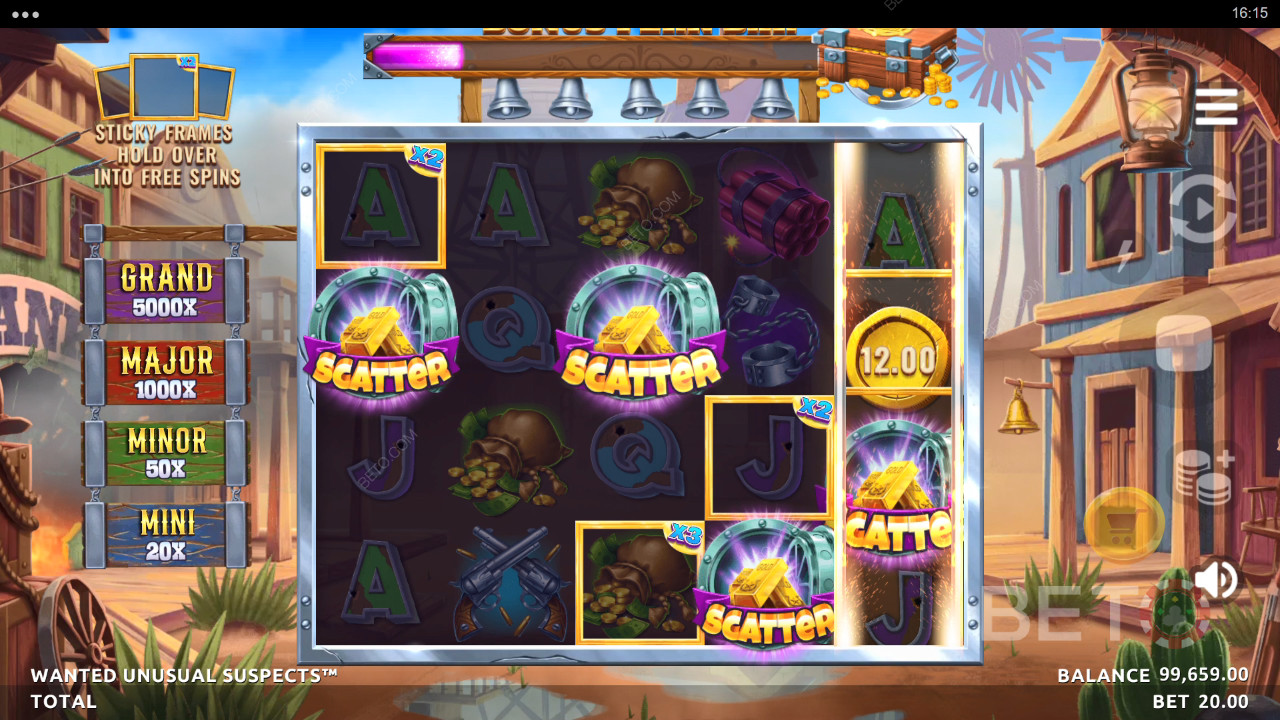 Recenzja Wanted Unusual Suspects od BETO Slots