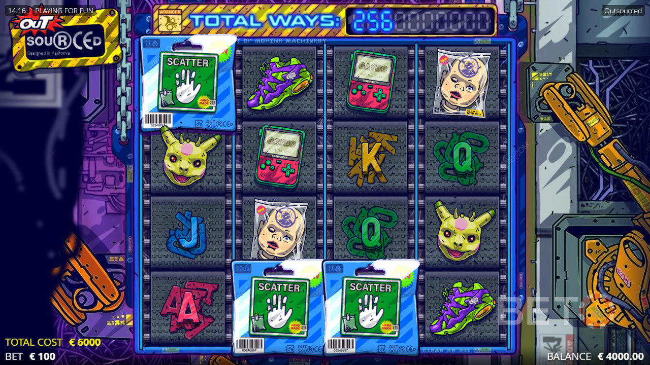 Recenzja Outsourced przygotowana przez BETO Slots