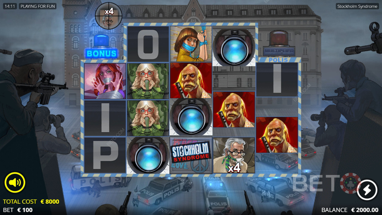 Recenzja gry Stockholm Syndrome od BETO Slots