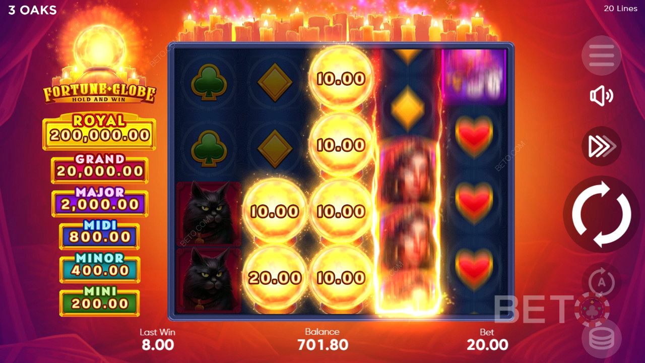 Recenzja Fortune Globe od BETO Slots