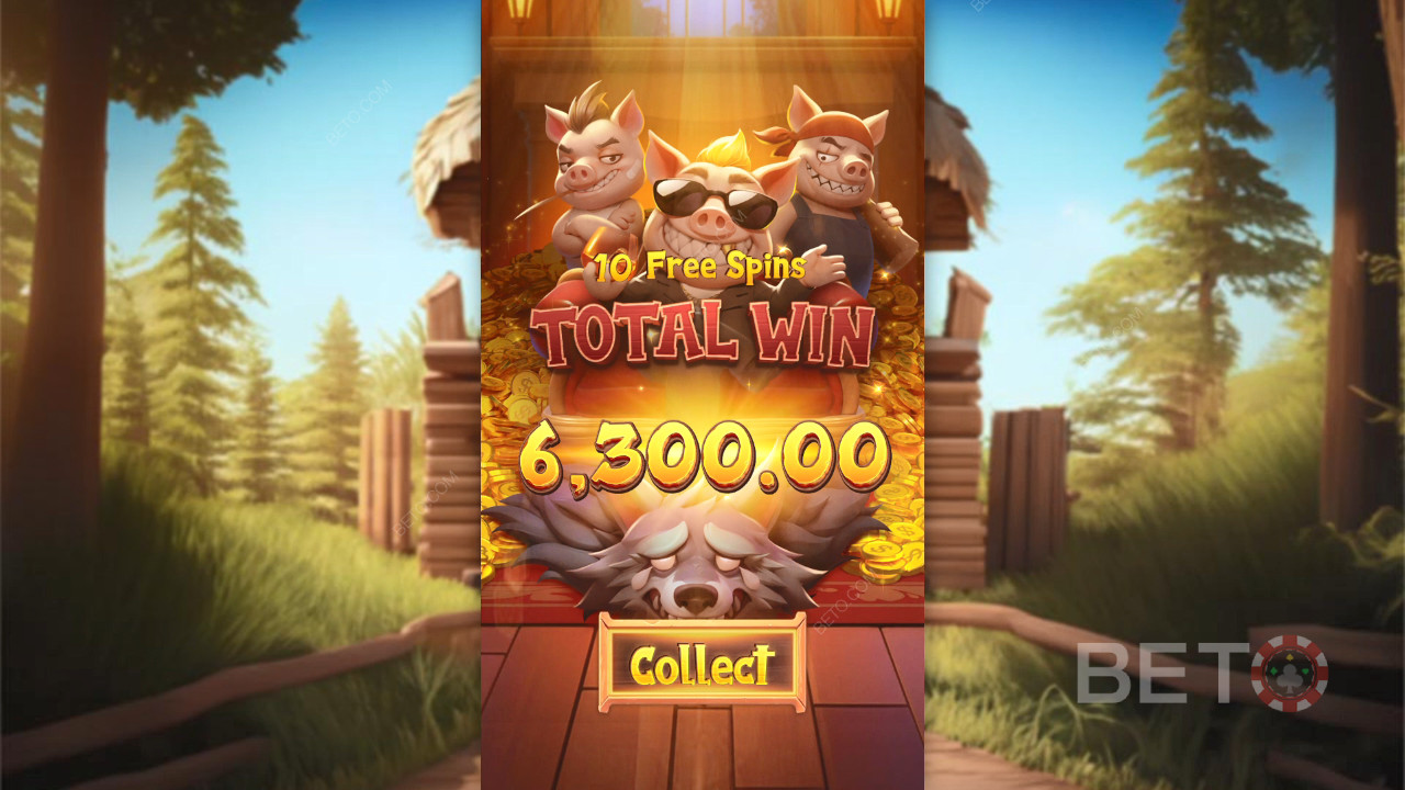 Wygraj 2 500x swój zakład na slocie Three Crazy Piggies!