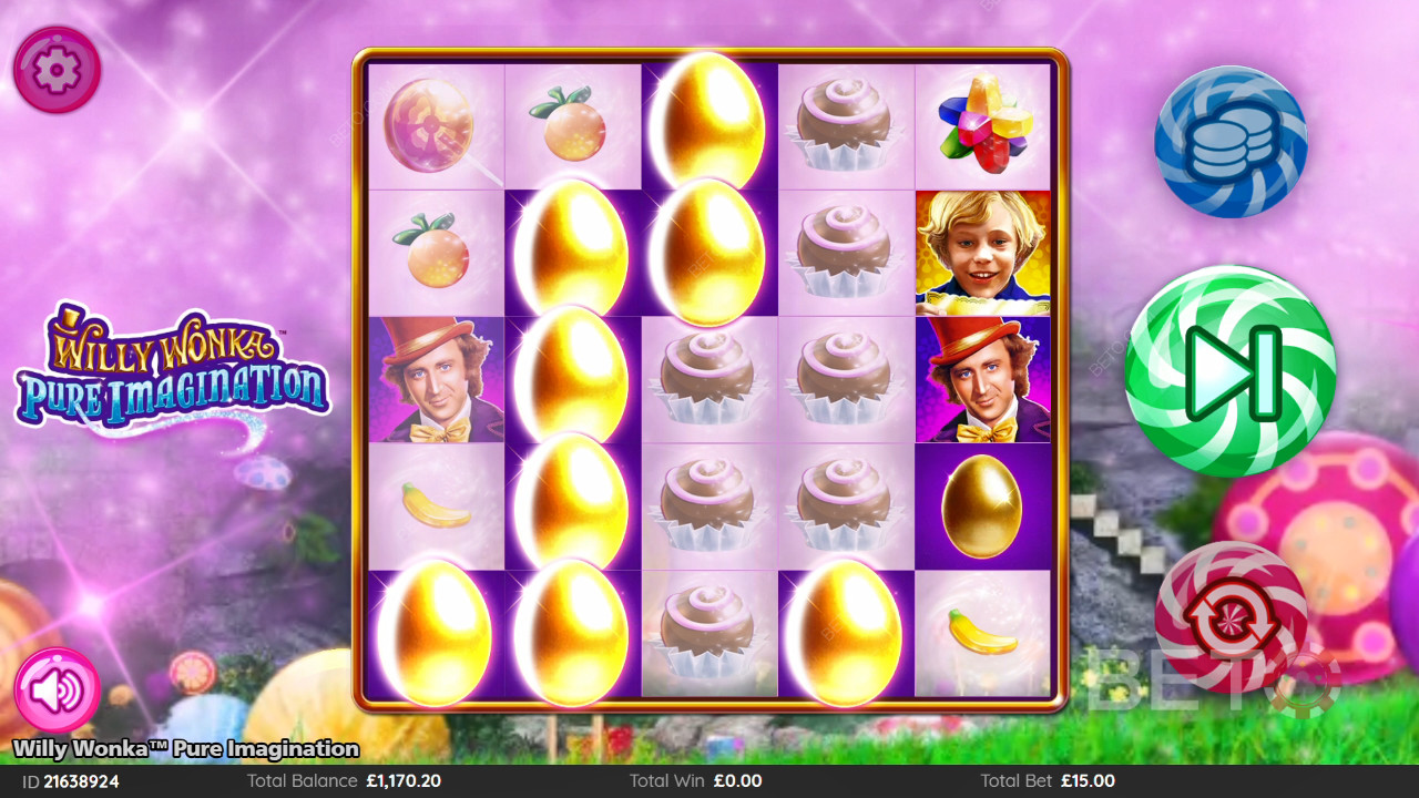 Recenzja Willy Wonka Pure Imagination od BETO Slots