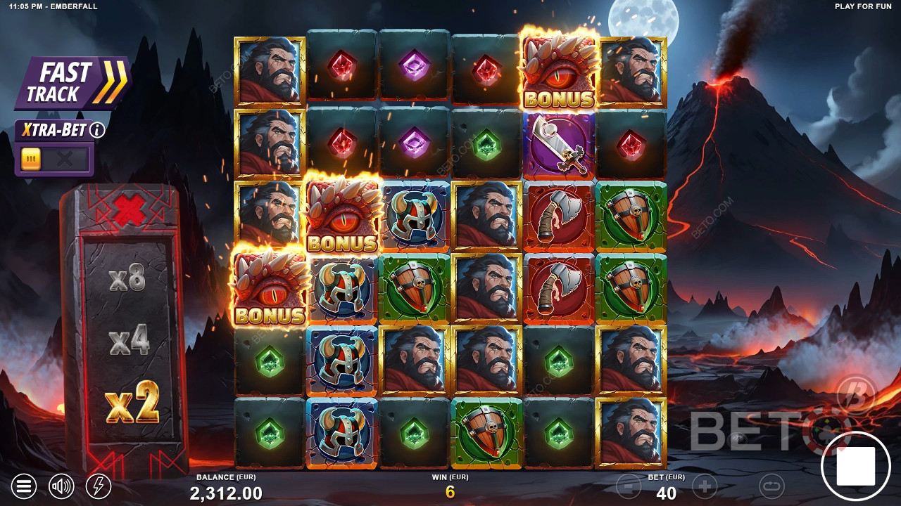Recenzja Emberfall od BETO Slots