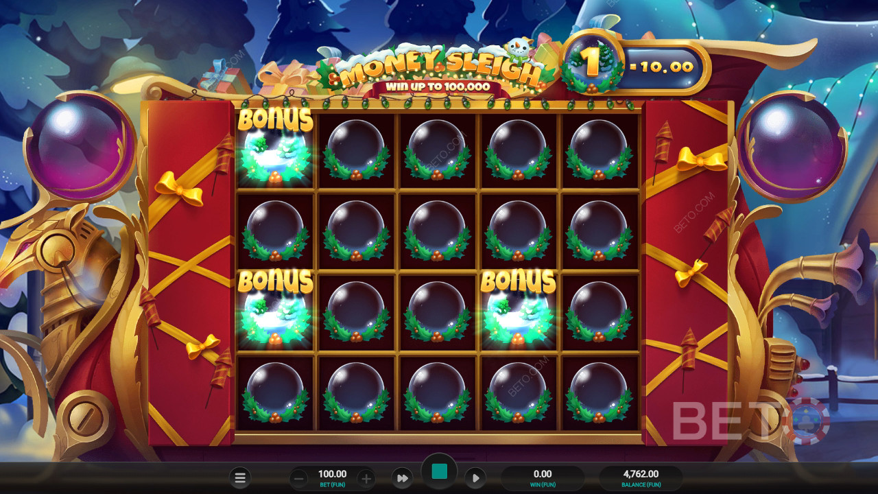 Recenzja Money Sleigh od BETO Slots