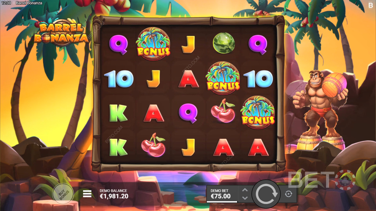 Recenzja Barrel Bonanza od BETO Slots