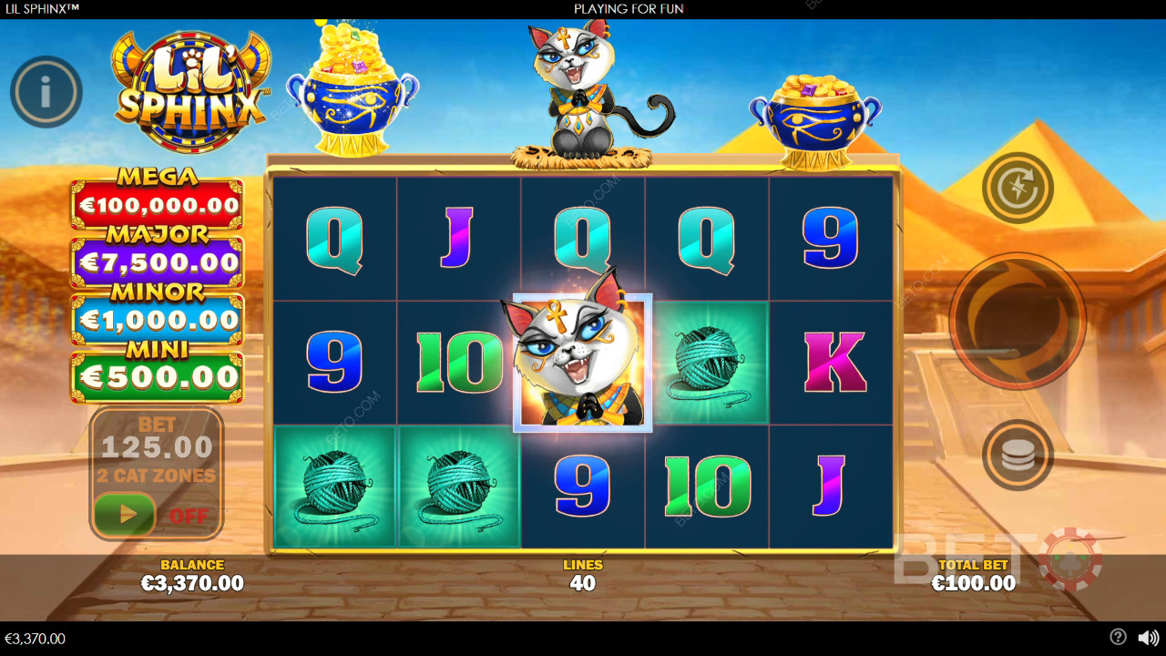Recenzja Lil Sphinx od BETO Slots