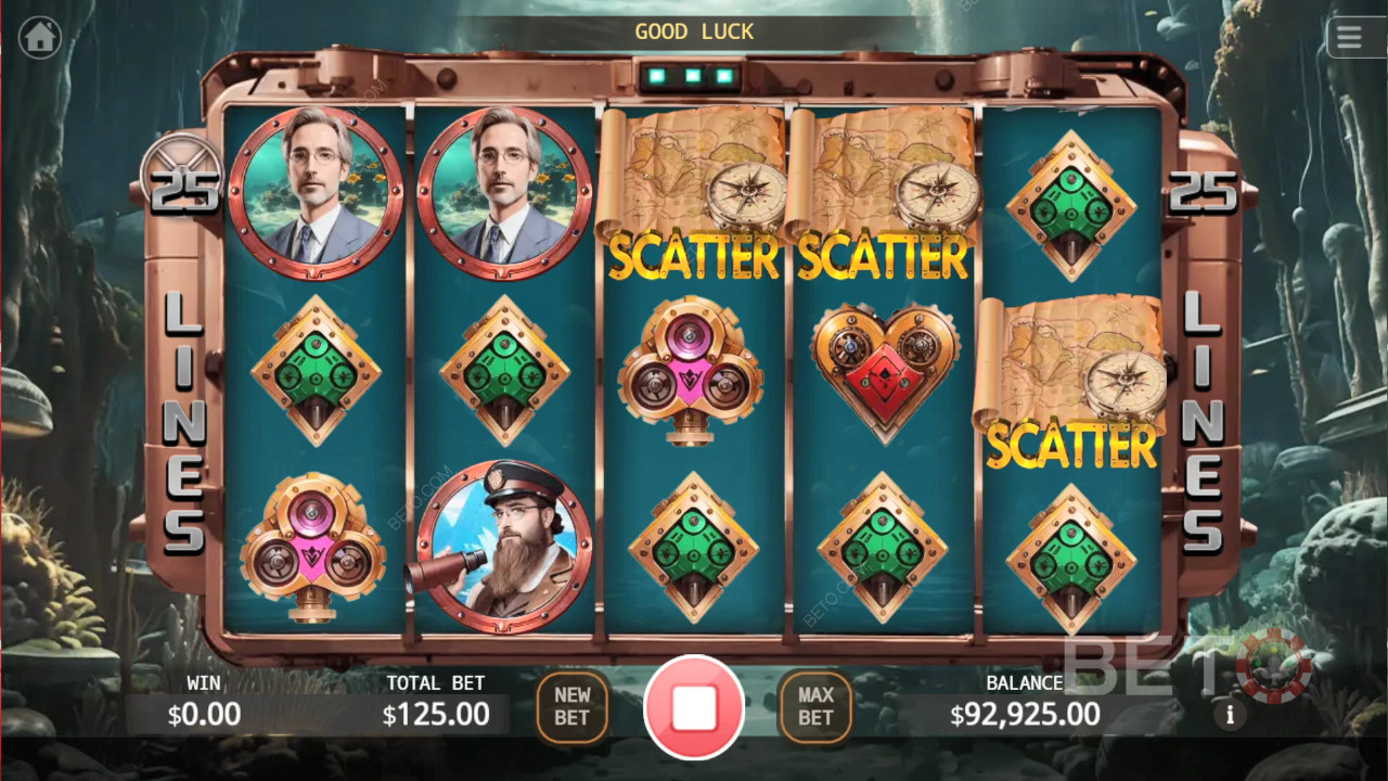 Recenzja 20000 Leagues under the Sea od BETO Slots