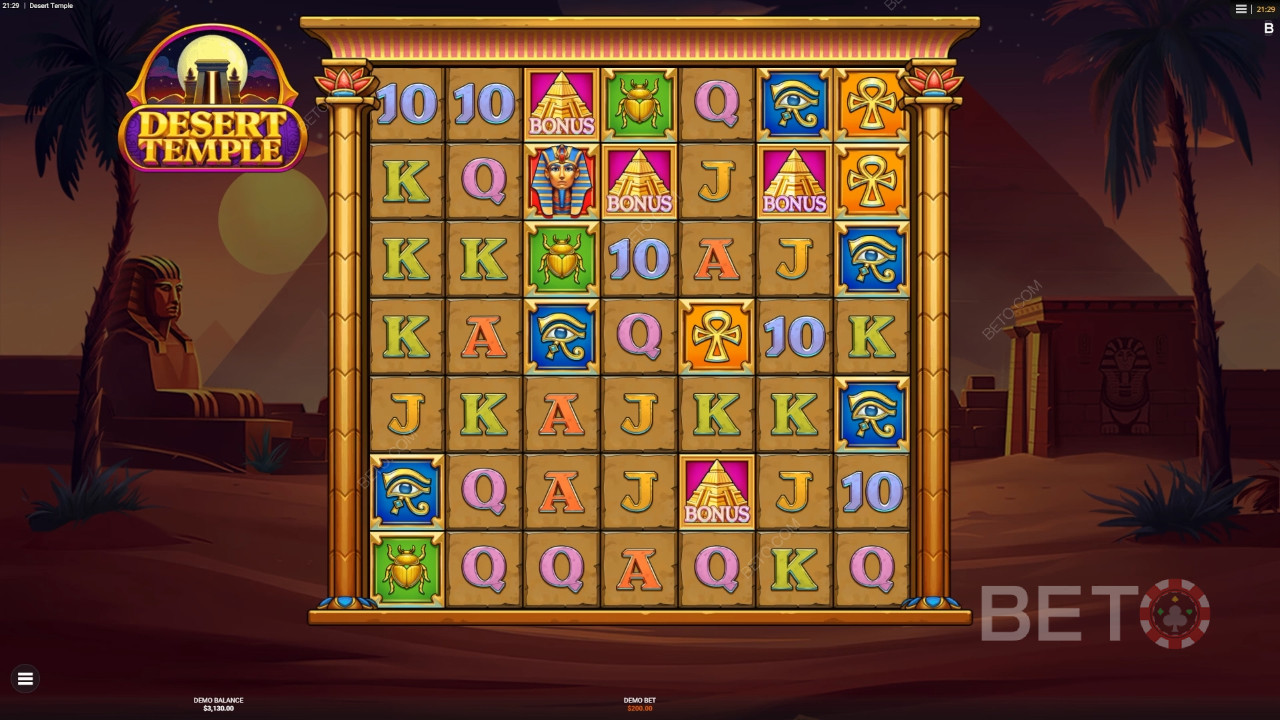 Recenzja Desert Temple od BETO Slots