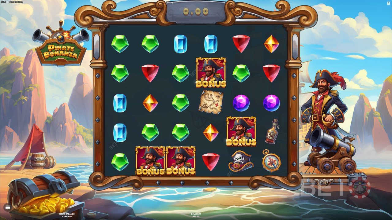 Recenzja Pirate Bonanza od BETO Slots
