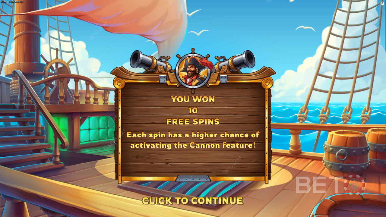 Wygraj 10 000x swój zakład na slocie wideo Pirate Bonanza!