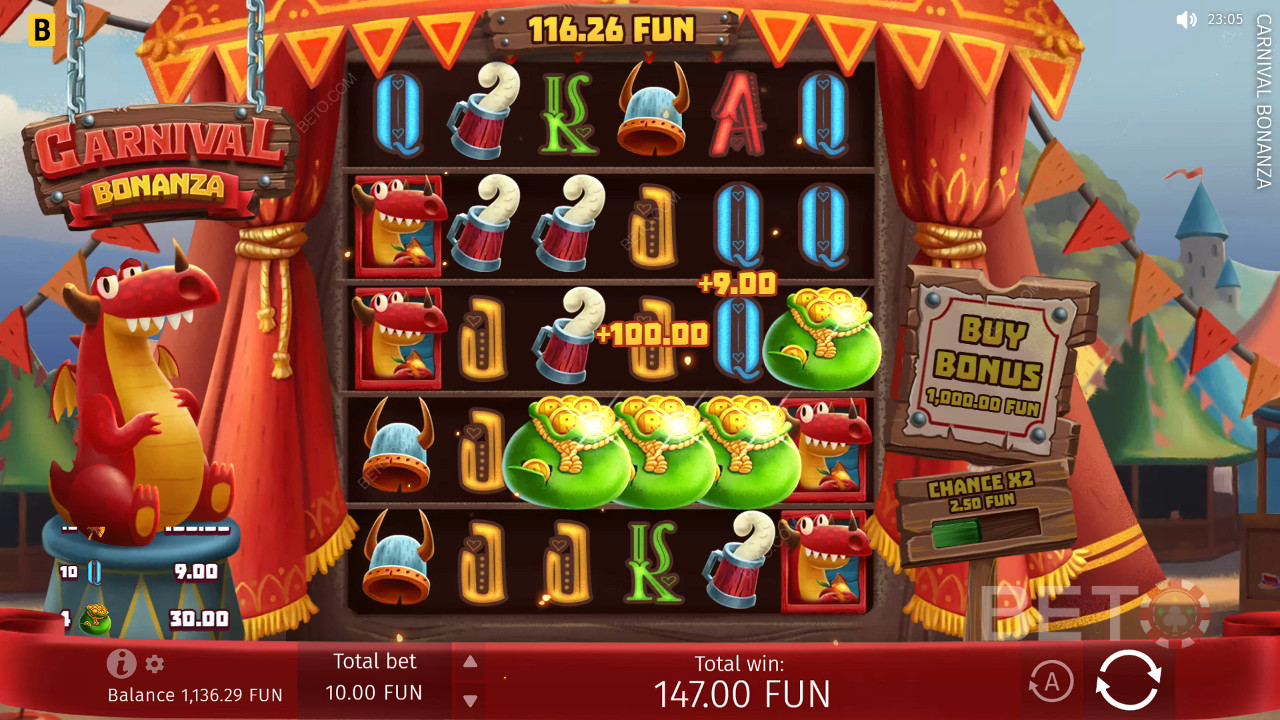 Carnival Bonanza Graj Za Darmo