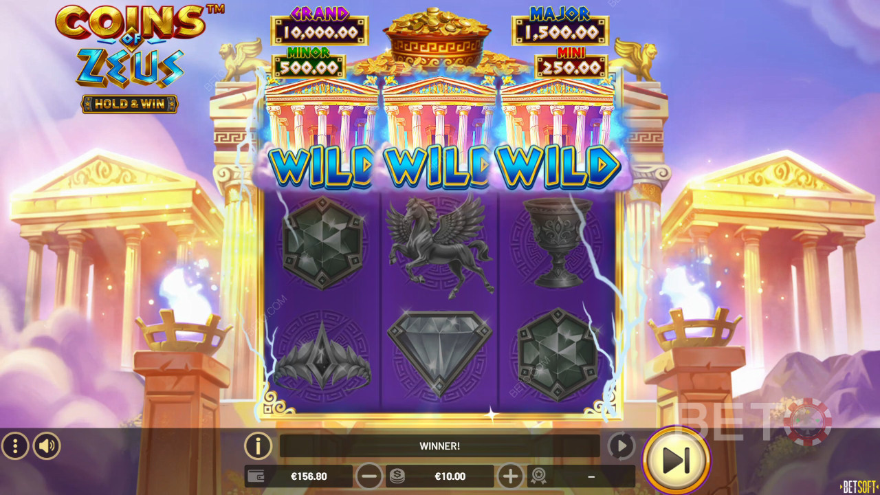 Recenzja Coins of Zeus od BETO Slots