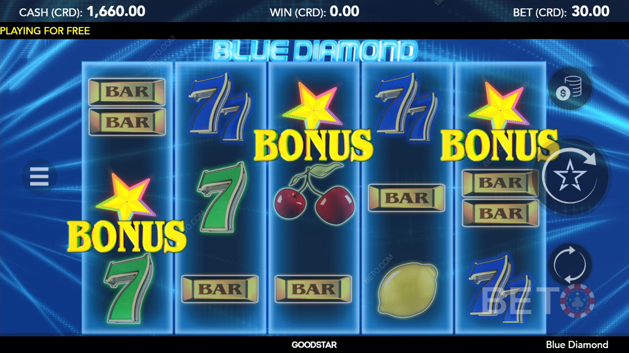 Recenzja Blue Diamond od BETO Slots