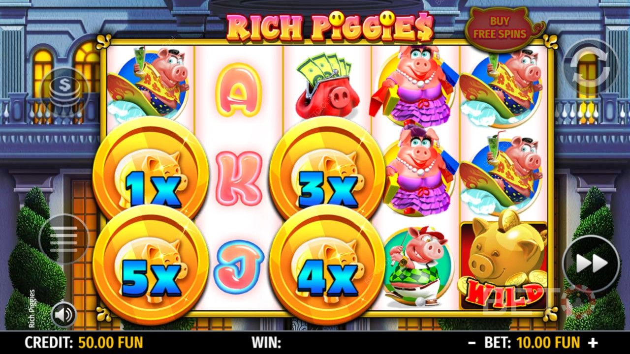 Recenzja Rich Piggies od BETO Slots