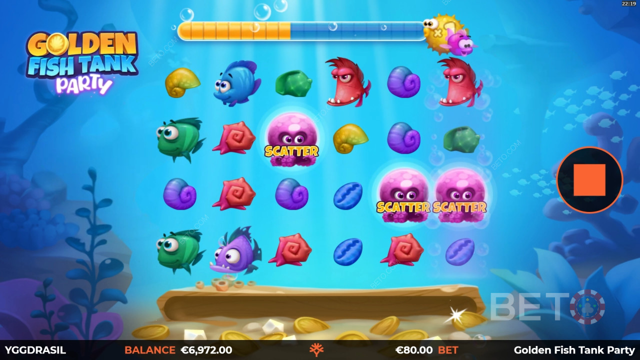 Golden Fish Tank Recenzja imprezy przygotowana przez BETO Slots