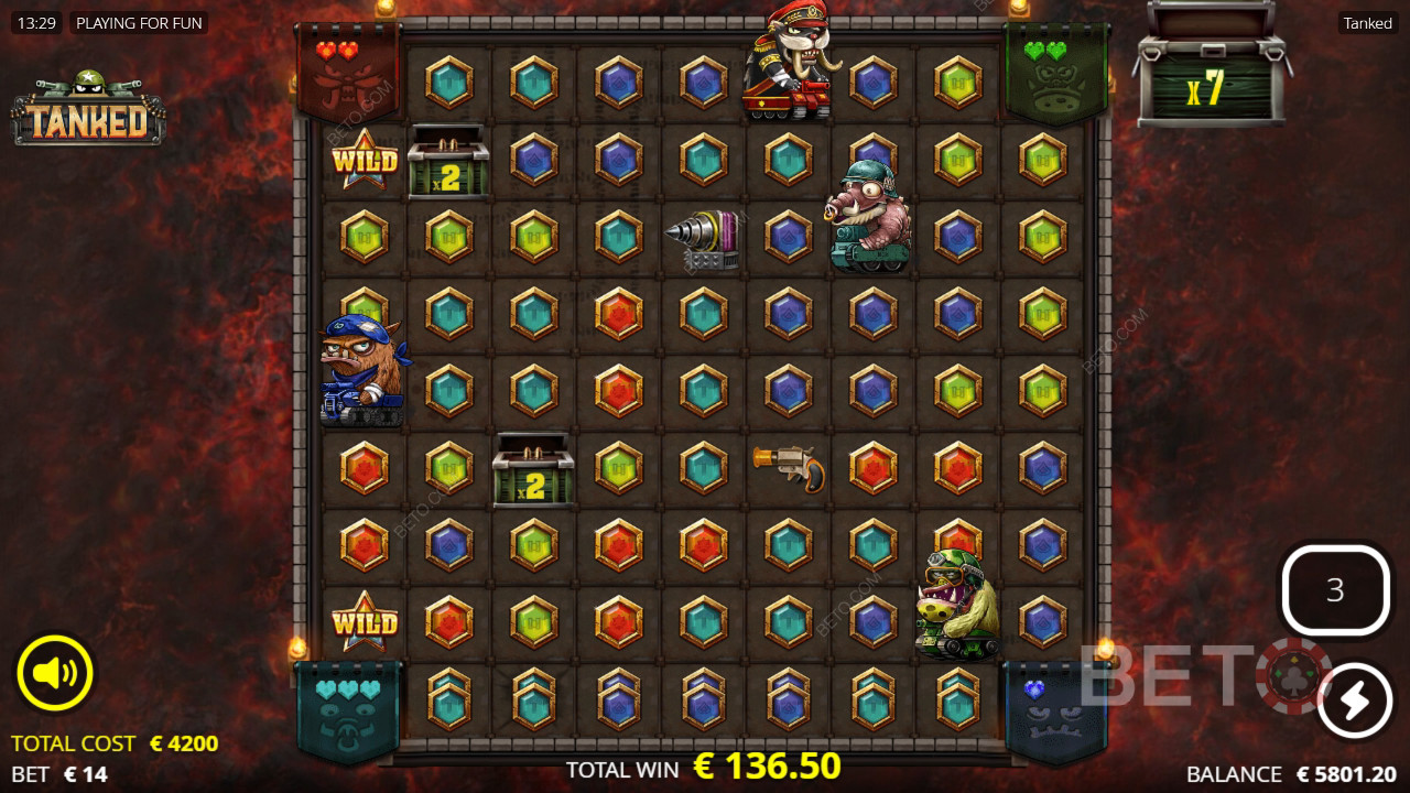 Wygraj 25 000x swój zakład na automacie Tanked!