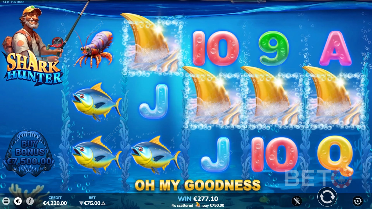 Recenzja Shark Hunter od BETO Slots