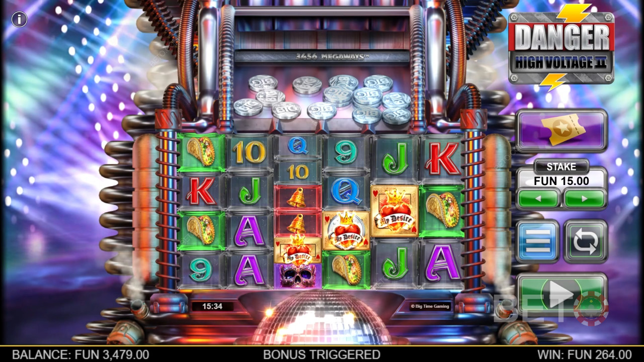Niebezpieczeństwo! Recenzja High Voltage 2 od BETO Slots