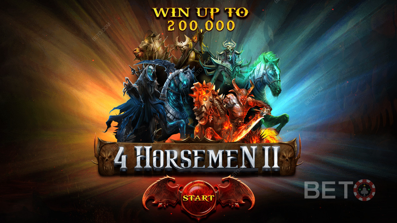 Jazda na koniach chwały w skazanym na zagładę świecie slotu 4 Horsemen 2