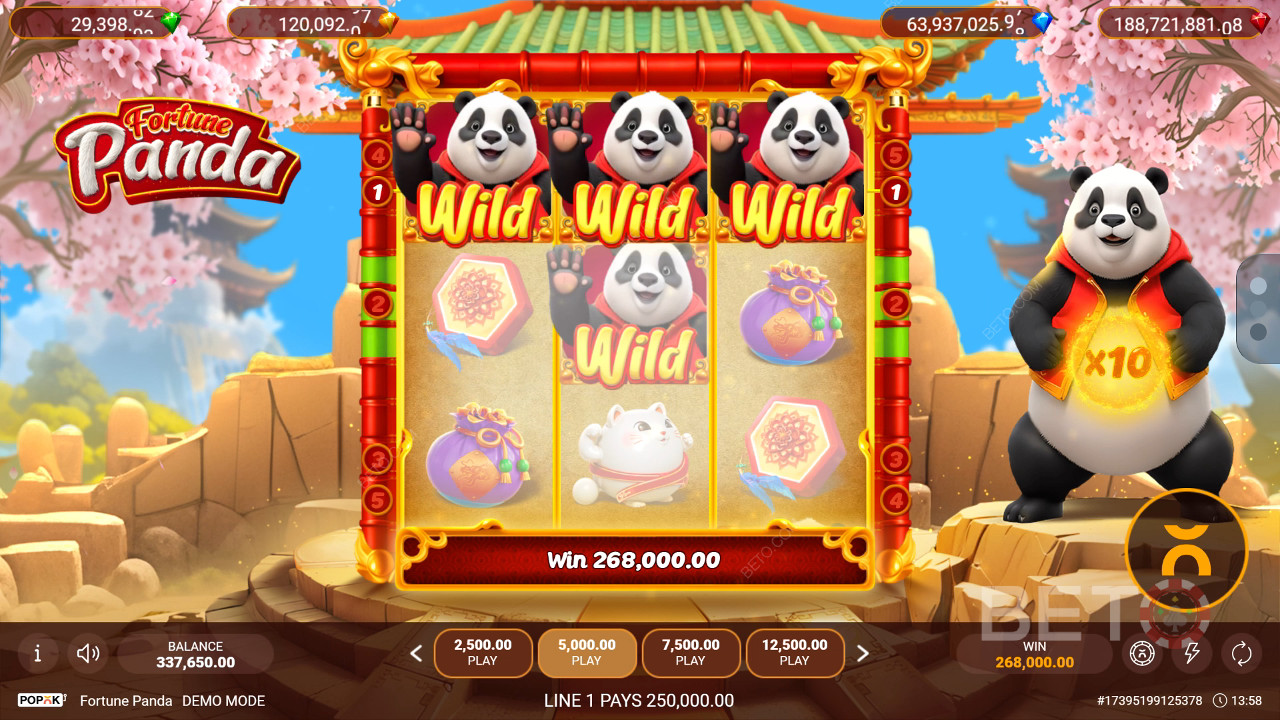 Recenzja Fortune Panda od BETO Slots