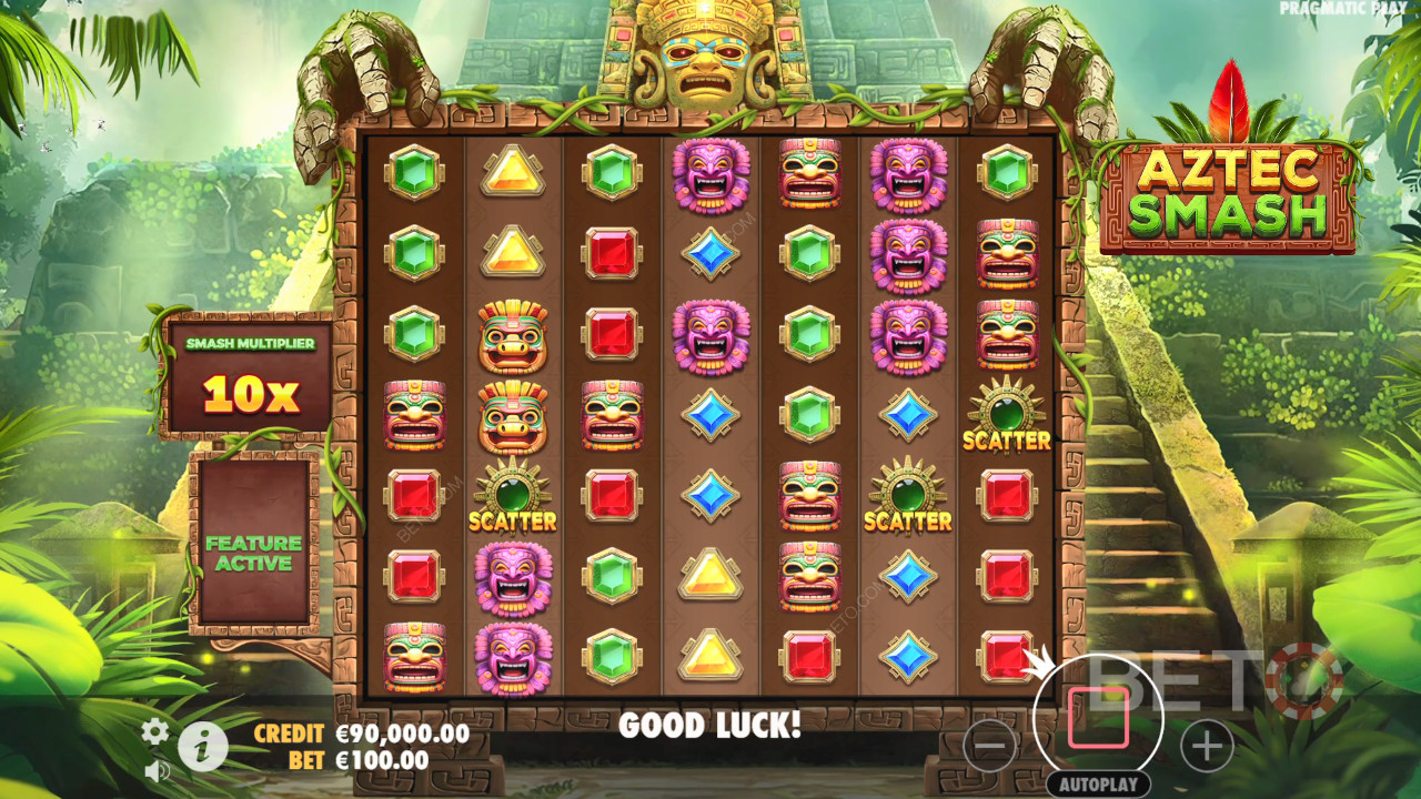 Recenzja Aztec Smash od BETO Slots