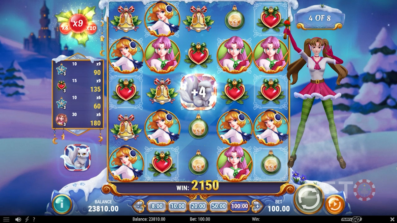 Moon Princess Christmas Kingdom o wysokim potencjale wygranej