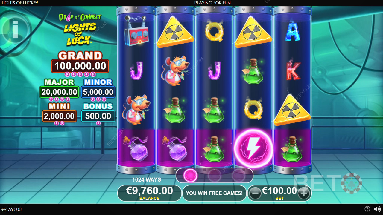 Recenzja Lights Of Luck od BETO Slots