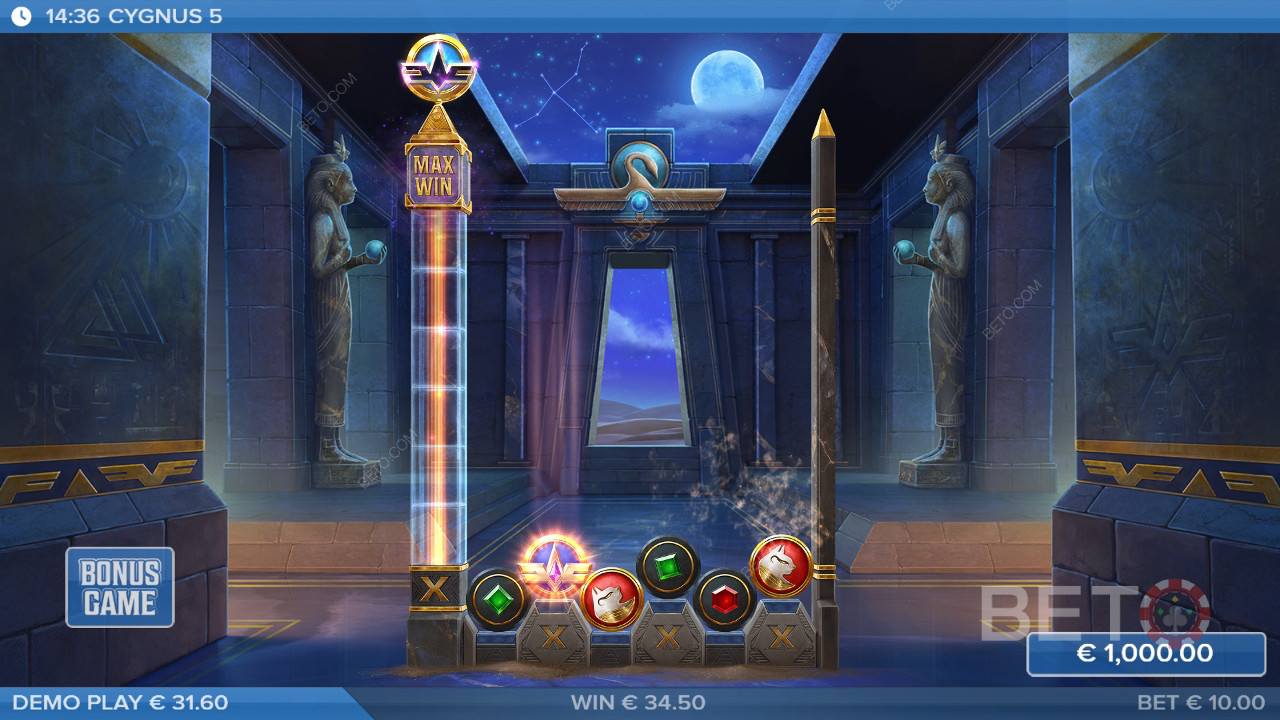Recenzja gry Cygnus 5 autorstwa BETO Slots