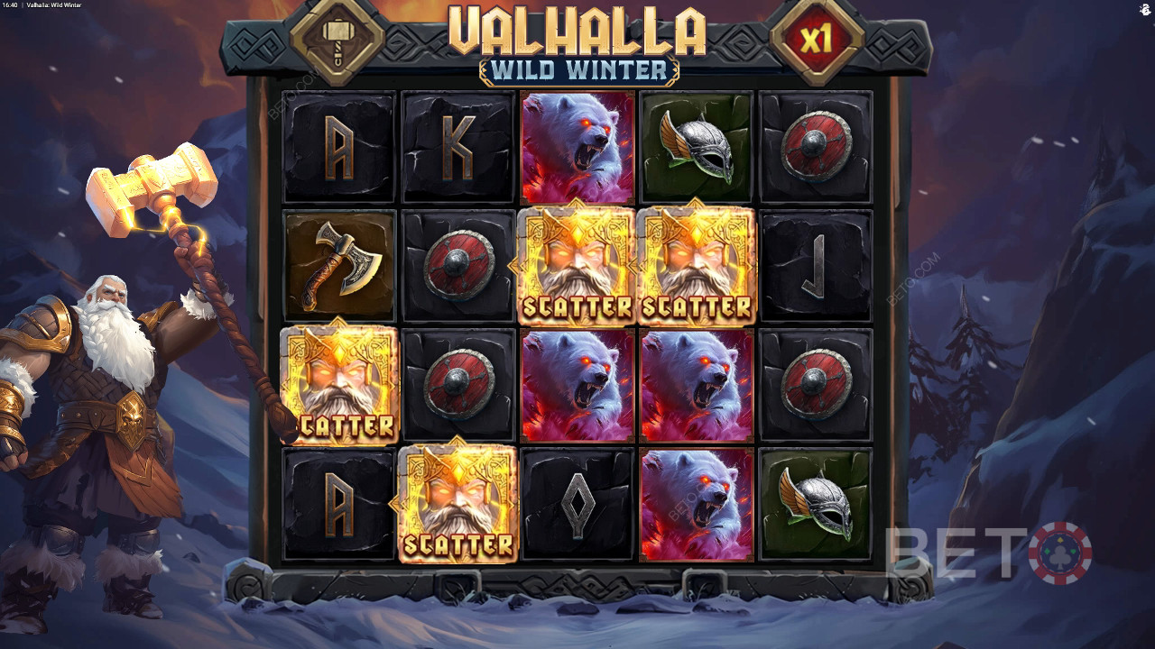 Recenzja Valhalla Wild Winter od BETO Slots